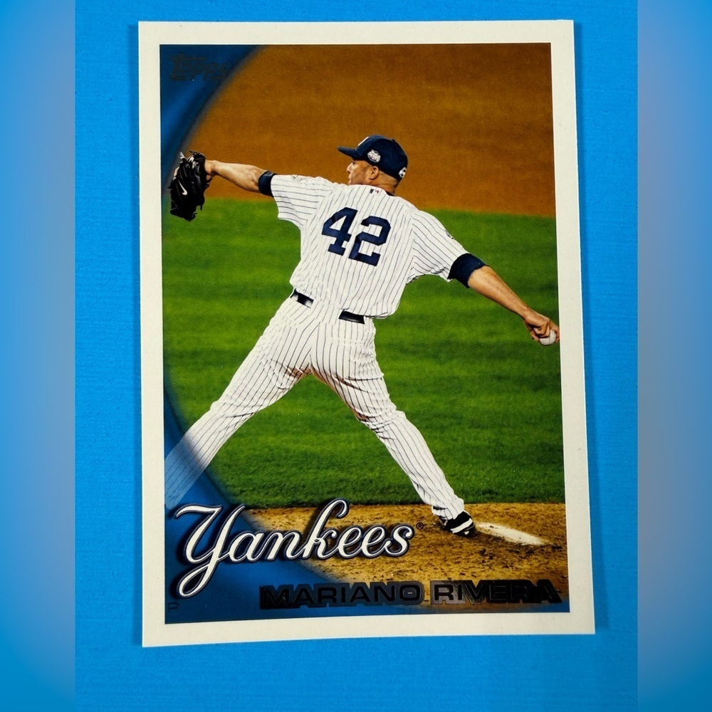 2010 Topps #404 Mariano Rivera New York Yankees